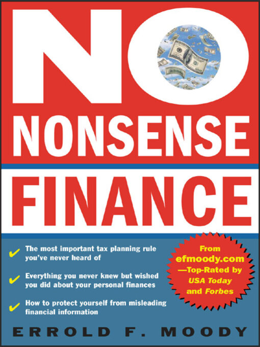 Title details for No Nonsense Finance by Errold F. Moody - Available
